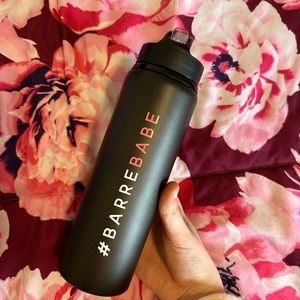 PURE BARRE “barre babe” water bottle